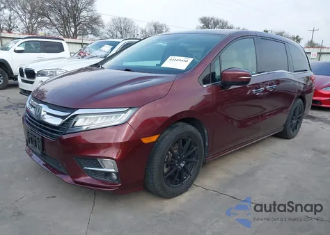 2020 Honda Odyssey Elite из США, поврежденный, VIN 5FNRL6H93LB015277